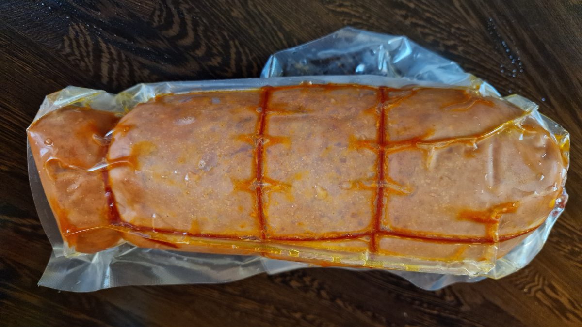 STOROFSEN,  nduja - halvspeka smørbar salami. Leveres fryst.