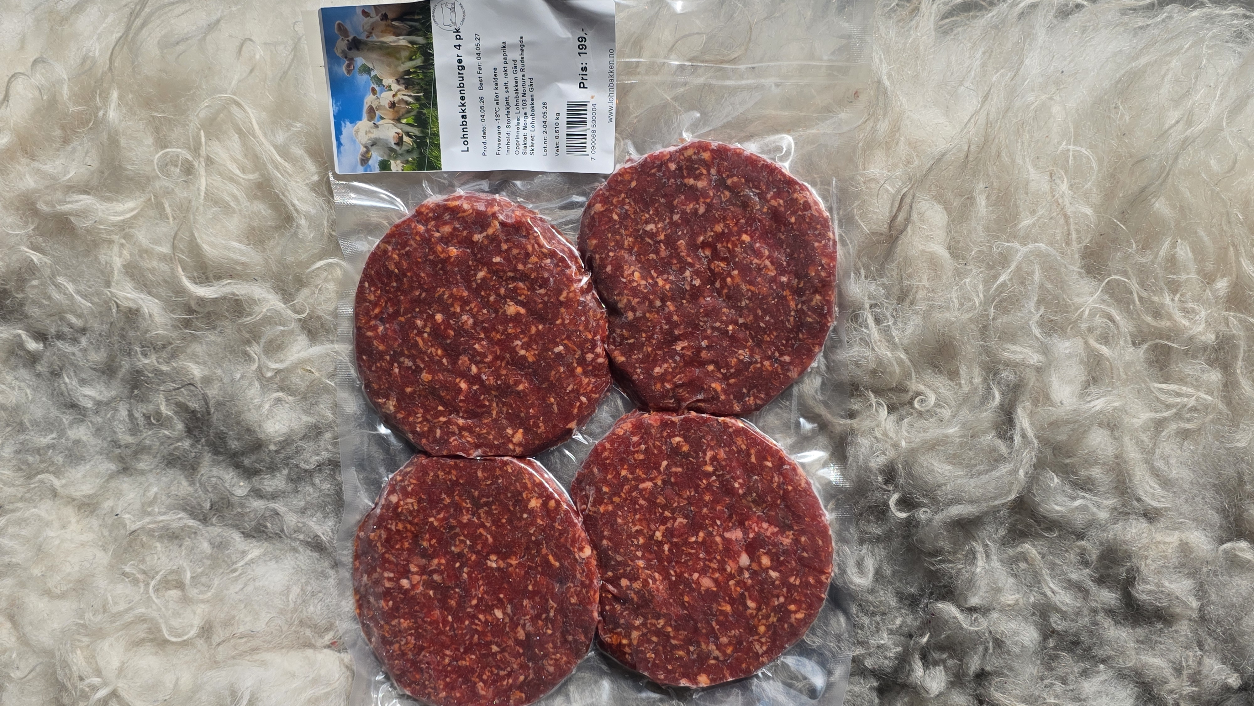 Lohnbakkenburger 4 pk