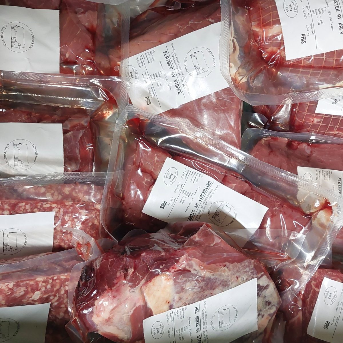 Kjøttkasse 10 kg