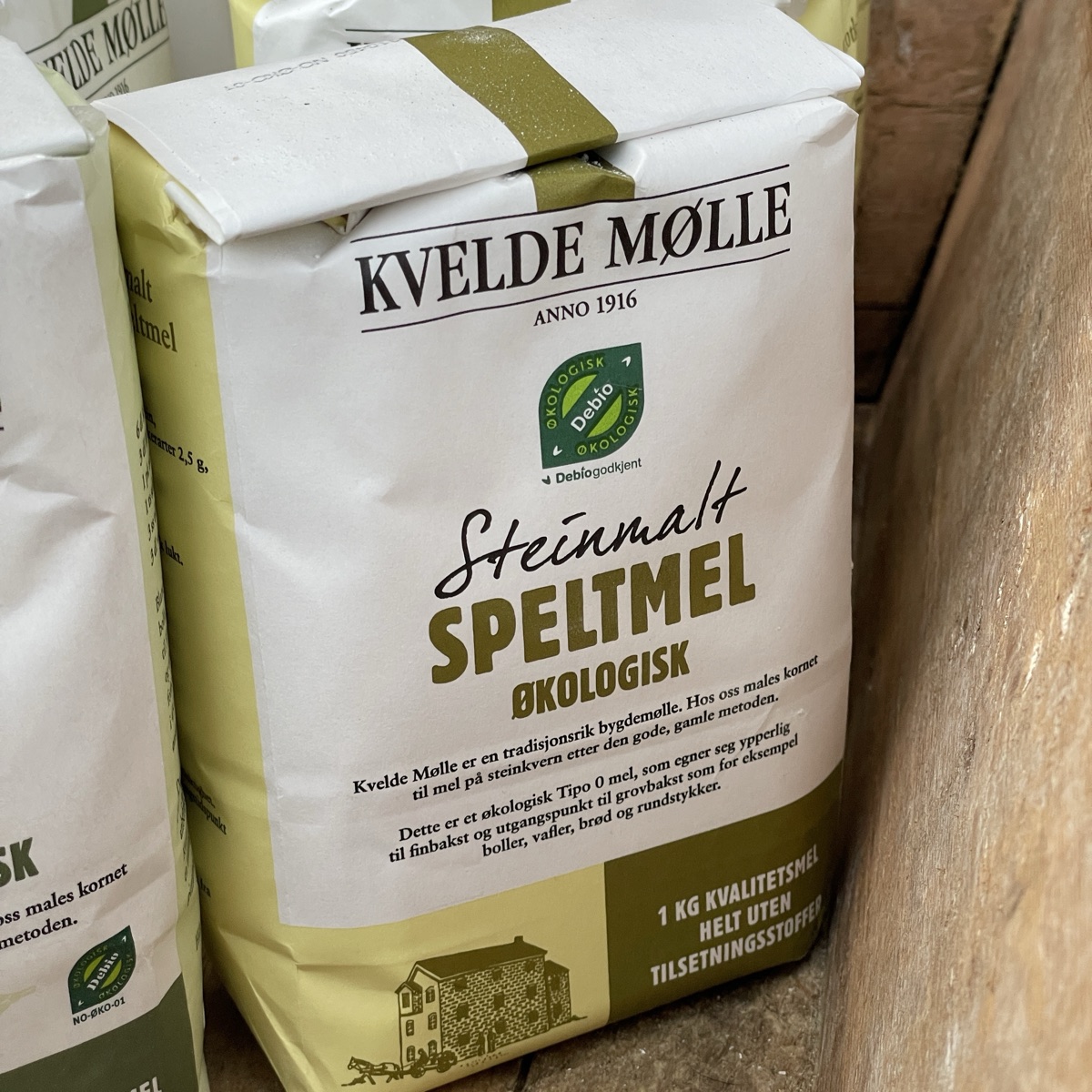 Speltmel siktet 1 kg, økologisk