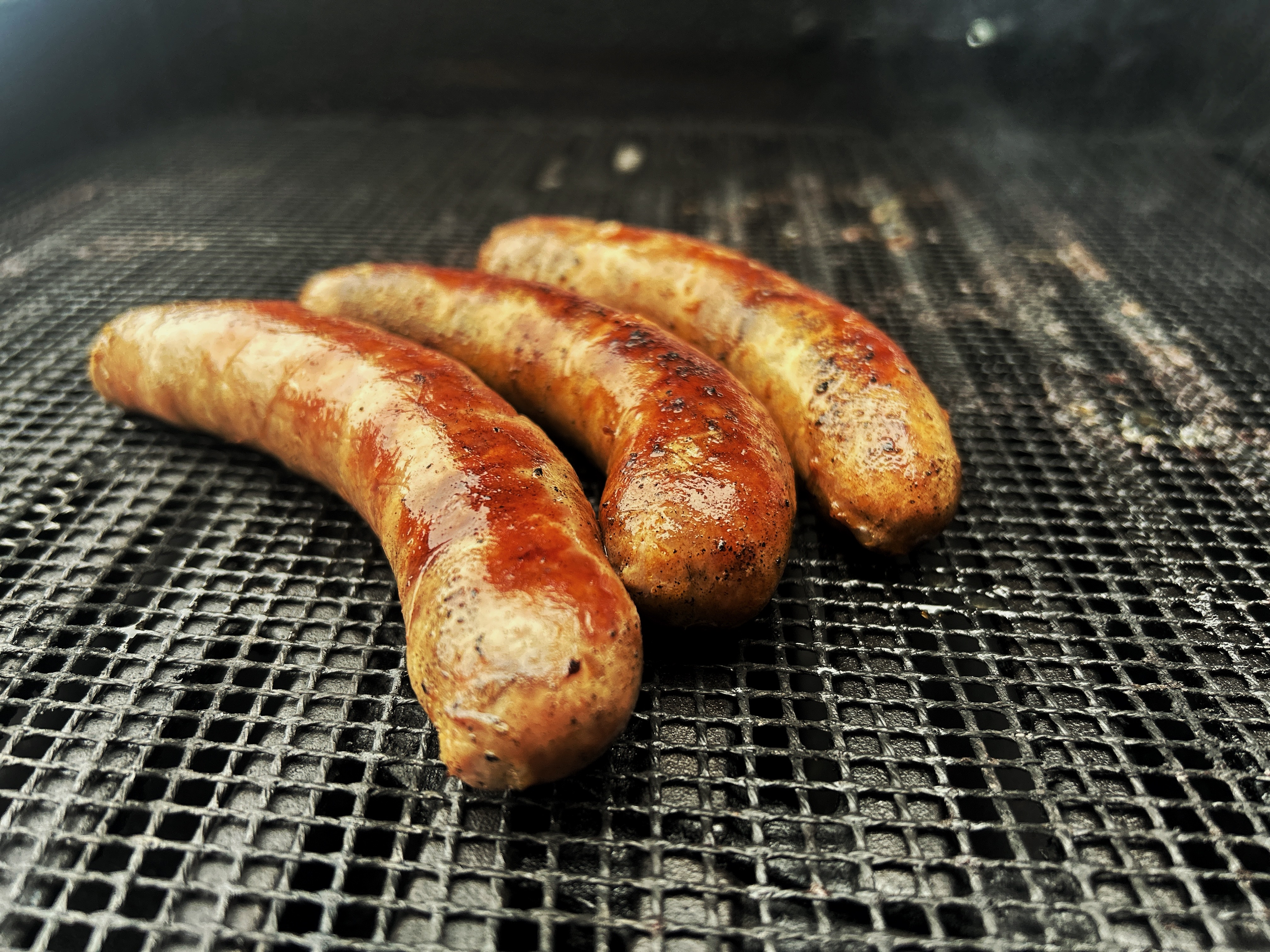 Pølse med kajennepepper av utegris